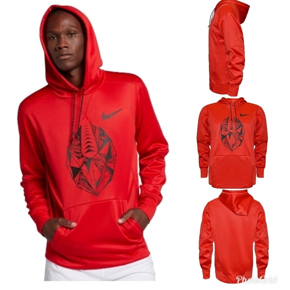 Nike Other - Men's Nike Graphic T Football Therma Hoodie